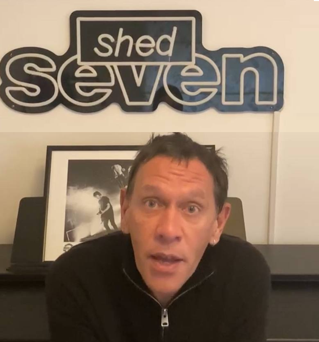 Music Neon Signs with Rick Witter Shed Seven